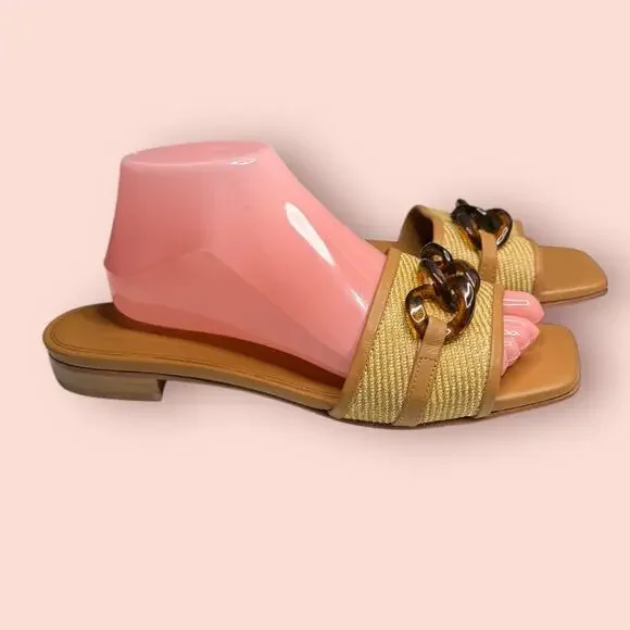 J. McLaughlin Adima Sandal Slip-ons Women Leather Sz 11 - Picture 9 of 10